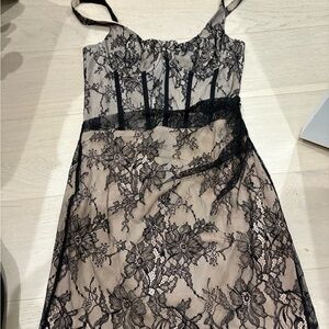 Women’s NBD brand new black lace dress size small NWT